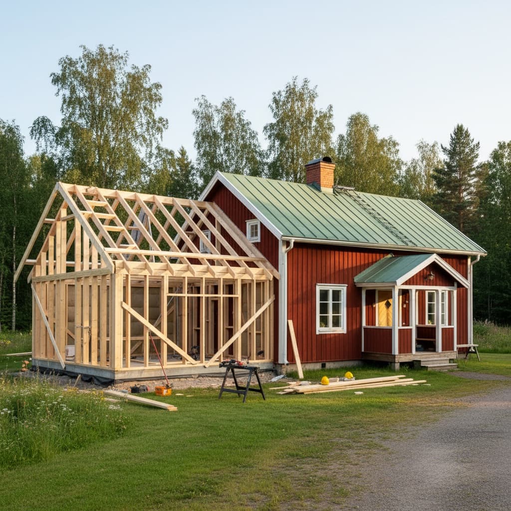 Tillbyggnad i Halland | Bygg till ditt hem | Bengtsson & Malcolm Bygg